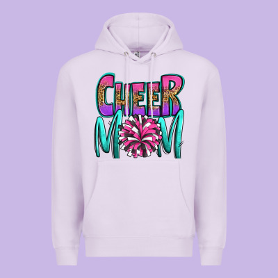 Cheer Mom Premium Hoodie Designed By Oliviacreatesart