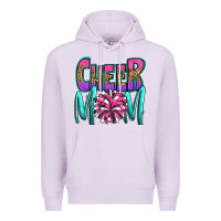 Lilac cheer mom Premium Hoodie - OliviaCreatesArt