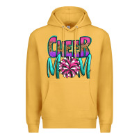 Mustard cheer mom Premium Hoodie - OliviaCreatesArt