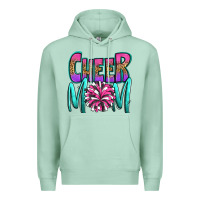 Seafoam cheer mom Premium Hoodie - OliviaCreatesArt