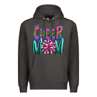 Smoke cheer mom Premium Hoodie - OliviaCreatesArt