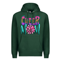Sports Green cheer mom Premium Hoodie - OliviaCreatesArt
