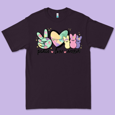 Peace Love Peeps Premium Tee Designed By Maliassmallbusiness