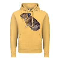 Vintage Mustard pika Vintage Hoodie - LillyAllenDesigns