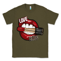 Army Green Love Bites Classic Tee - SublimationCraftShop