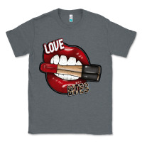 Charcoal Heather Love Bites Classic Tee - SublimationCraftShop