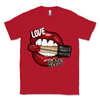 Red Love Bites Classic Tee - SublimationCraftShop