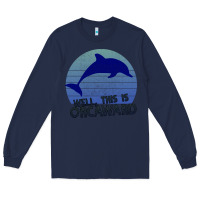 Navy Well This Is Orcaward Long Sleeve Tee - Bettercallsaul