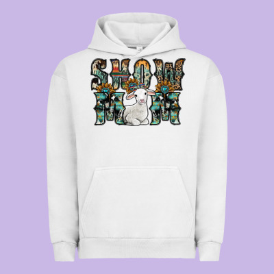 Show Mom Sheep Urban Hoodie Designed By Sublimationcraftshop