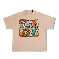 Burro Fall Autumn Leopard Gigi Urban Heavy Tee - LillyAllenDesigns