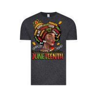 Vintage Black remembering my ancestors juneteenth Vintage Tee - LillyAllenDesigns