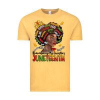 Vintage Mustard remembering my ancestors juneteenth Vintage Tee - LillyAllenDesigns