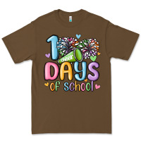 Cacao 100 days of school cheer Premium Tee - MaliasSmallBusiness