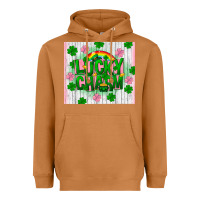Meerkat lucky charm st patricks day Heavyweight Hoodie - FaDigitalArtStudio
