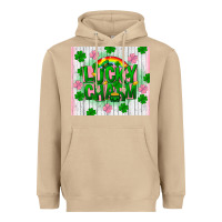 Mushroom lucky charm st patricks day Heavyweight Hoodie - FaDigitalArtStudio