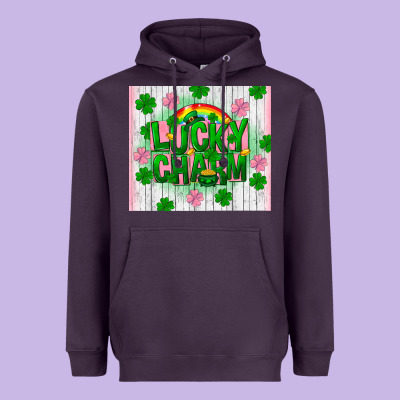 Lucky Charm St Patricks Day Heavyweight Hoodie Designed By Fadigitalartstudio