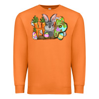 Carrot hop easter day Premium Sweatshirt - FaDigitalArtStudio