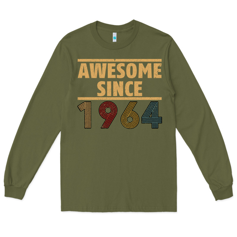 Awesome Since 1964 Long Sleeve Tee by Bettercallsaul | Teevron