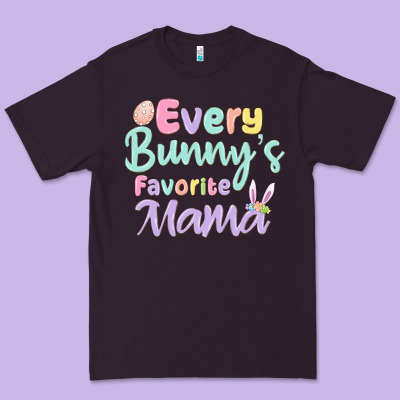 Every Bunny's Favorite Mama Premium Tee Designed By Maliassmallbusiness