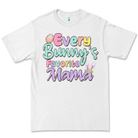 White every bunny's favorite mama Premium Tee - MaliasSmallBusiness