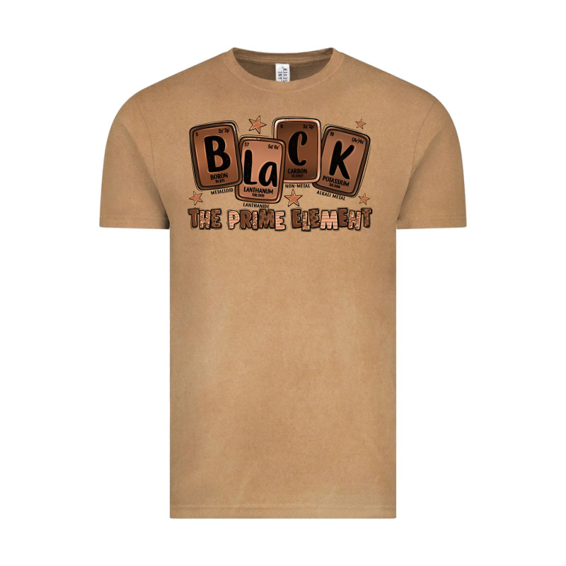 Black The Prime Element Melanin Vintage Tee by LillyAllenDesigns | Teevron