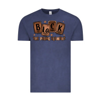 Vintage Denim black the prime element melanin Vintage Tee - LillyAllenDesigns