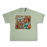 Oil Green Fall American Football Autumn Mama Urban Heavy Tee - LillyAllenDesigns