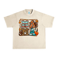 Sandshell Fall American Football Autumn Mama Urban Heavy Tee - LillyAllenDesigns