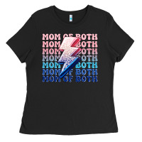 Black mom of both boy and girl Ladies Tee - MaliasSmallBusiness