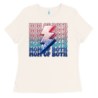 Bone mom of both boy and girl Ladies Tee - MaliasSmallBusiness