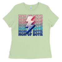 Matcha mom of both boy and girl Ladies Tee - MaliasSmallBusiness