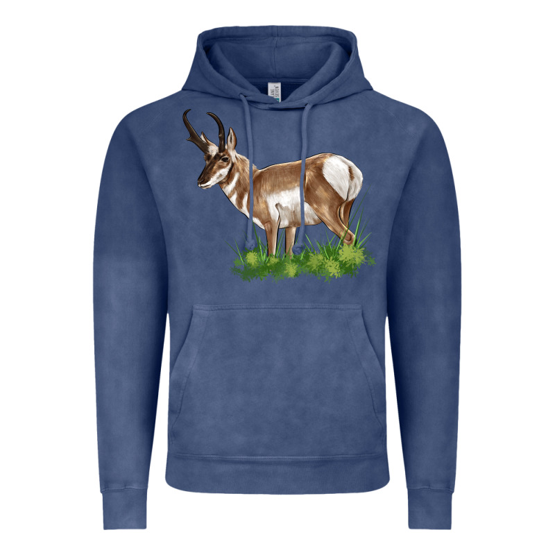 Pronghorn Vintage Hoodie by LillyAllenDesigns | Teevron