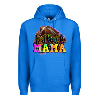 True Royal football mama Premium Hoodie - OliviaCreatesArt