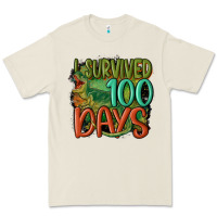 Bone i survived 100 days Premium Tee - MaliasSmallBusiness