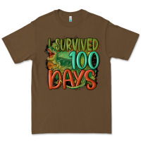 Cacao i survived 100 days Premium Tee - MaliasSmallBusiness