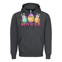 Smoke Happy Easter Nurse eggs Easter Day Zipper Hoodie - CowGirlArtShop