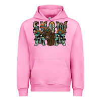 Fuchsia Pink show mom highland cow Urban Hoodie - SublimationCraftShop