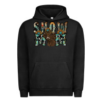 Pigment Black show mom highland cow Urban Hoodie - SublimationCraftShop