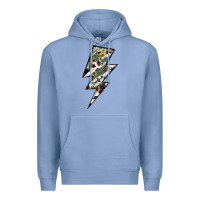 Colony Blue Lightning Bolt Premium Hoodie - JahusDesignShop