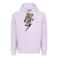 Lilac Lightning Bolt Premium Hoodie - JahusDesignShop
