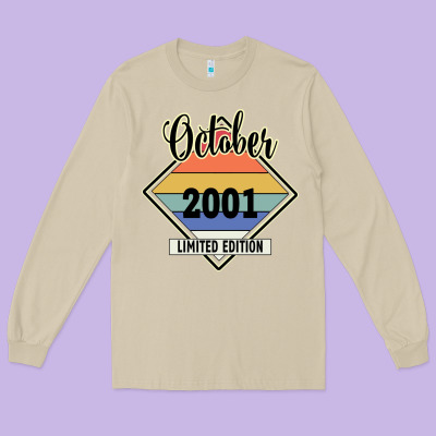 October 2001 Limited Edition Long Sleeve Tee Designed By Bettercallsaul