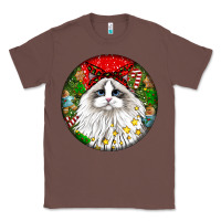 Chestnut christmas ragdoll  cat Classic Tee - LillyAllenDesigns