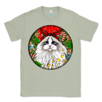 Matcha christmas ragdoll  cat Classic Tee - LillyAllenDesigns