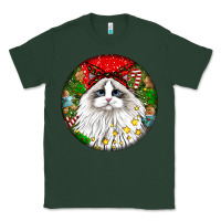 Sports Green christmas ragdoll  cat Classic Tee - LillyAllenDesigns