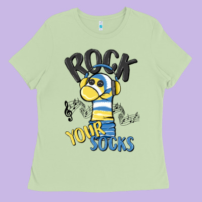 Rock Your Ladies Tee Designed By Maliassmallbusiness