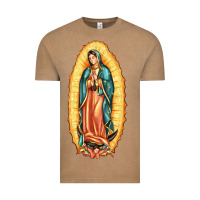 Vintage Coffee our lady of guadalupe Vintage Tee - LillyAllenDesigns