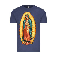 Vintage Denim our lady of guadalupe Vintage Tee - LillyAllenDesigns