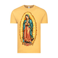 Vintage Mustard our lady of guadalupe Vintage Tee - LillyAllenDesigns