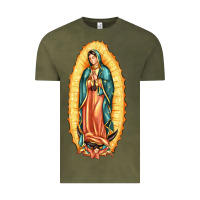 Vintage Olive our lady of guadalupe Vintage Tee - LillyAllenDesigns