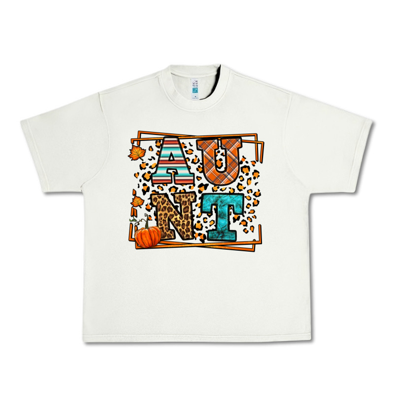 Fall Autumn Leopard Aunt Urban Heavy Tee by LillyAllenDesigns | Teevron